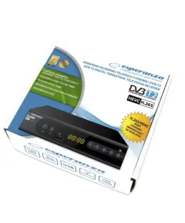 Esperanza Tuner EV106 DVB-T/T2 H.265/HEVC