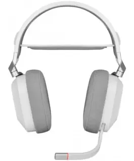 Alternative view of Corsair Wireless headset HS80 RGB Gaming Spatial Audio бял
