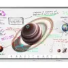 Samsung Professional монитор WM85B Flip PRO 85 inches Touch 16h/7 350(cd/m2) 3840 x 2160 (UHD) Flip App WiFi/BT 3 years On-Site