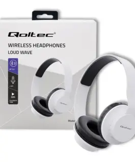 Qoltec безжични слушалки with microphone