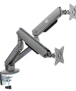 Maclean 2-fold gaming монитор mount NanoRS RS166