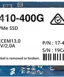 Synology SSD drive SATA 400GB M2 2280 SNV3410-400G