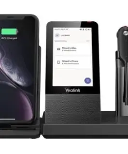 Yealink  безжични слушалки WH67 Dual charging stand Teams Dect