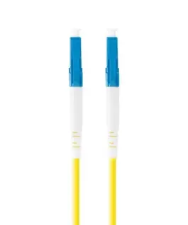 Alternative view of Lanberg Fiber optic patchcord Sm Lc/Upc-Lc/Upc Simplex 3.0Mm 10M жълт