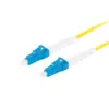 Lanberg Fiber optic patchcord Sm Lc/Upc-Lc/Upc Simplex 3.0Mm 10M жълт