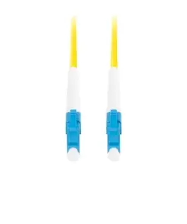 Lanberg Fiber optic patchcord Sm Lc/Upc-Lc/Upc Simplex 3.0Mm 10M жълт