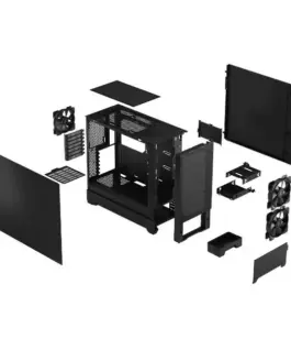 Alternative view of Fractal Design Case Pop Air черен Solid