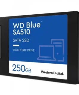 Alternative view of Western Digital син SSD drive 250GB SA510 2,5 inches WDS250G3B0A