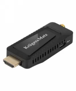 Kruger & Matz mini TUNER DVB-T2 Kruger Matz HEVC H.265 HDMI
