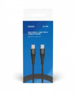 Alternative view of Savio USB кабел type C CL-160