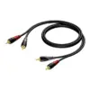 PROCAB кабел 2X RCA/CINCH MALE -2X RCA/CINCH MALE 05