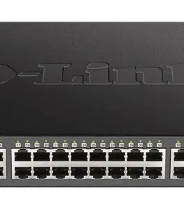 D-Link Switch DGS-1250-52XMP 48GE PoE+ 4SFP+