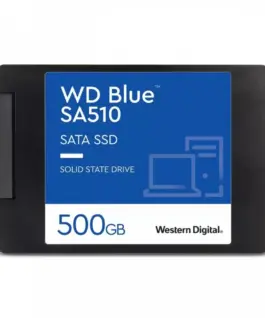 Western Digital SSD син 500GB SA510 25 inch WDS500G3B0A