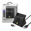 Qoltec Smart chip card scanner USB2.0 Plug&play
