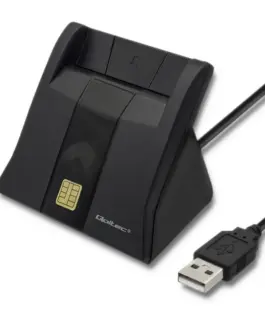 Alternative view of Qoltec Smart chip card scanner USB2.0 Plug&play