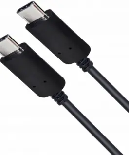 Alternative view of TB USB C - USB C кабел 1 m. silicone черен