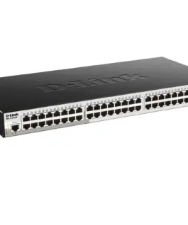 D-Link Gigabit Stacкабел Smart Managed Switch 48GE 4SFP+ with 10G Uplinks