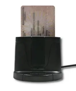 Qoltec Intelligent ID chip card reader SCR 0632