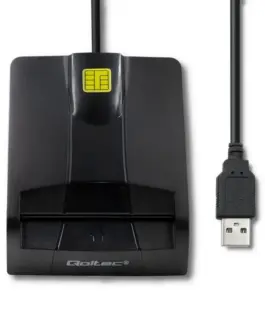 Qoltec Intelligent smart ID card reader