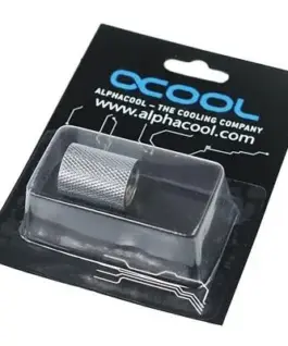 Alternative view of Муфа Alphacool, Вътрешна резба G1/4 AG - G1/4 AG, Хром