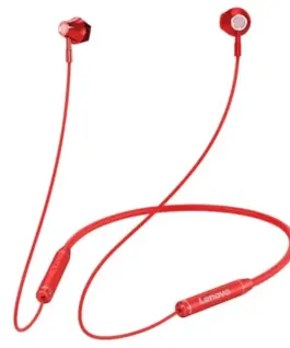 Lenovo Wireless bluetooth earphone HE06 червен
