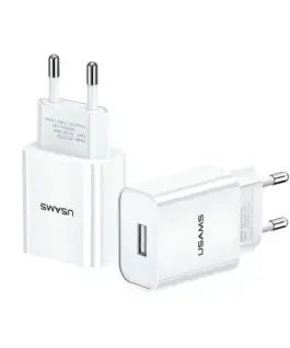 USAMS зарядно T18 1xUSB 21A Only Head