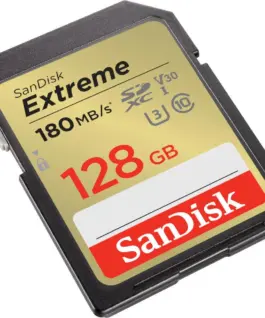Alternative view of SanDisk Extreme SDXC 128GB 180/90 MB/s V30 UHS-1 U