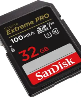SanDisk Extreme Pro SDHC 32GB 100/90 MB/s V30 UHS-I U