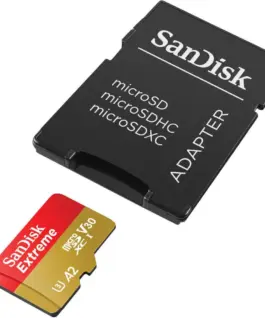 SanDisk Extreme microSDXC 256GB 190/130 MB/s A2 V30 U3