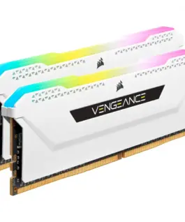 Corsair памет DDR4 Vengeance RGB PRO SL 32GB/3600(2*16GB) бял