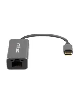 Natec Ethernet адаптер USB-C 3.1 – RJ-45 1Gb кабел