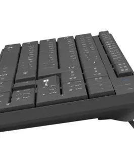 Natec Keyboard Nautilus US slim черен