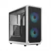 Fractal Design FDE Focus 2 RGB бял TG Clear Tint