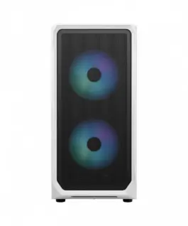 Alternative view of Fractal Design FDE Focus 2 RGB бял TG Clear Tint