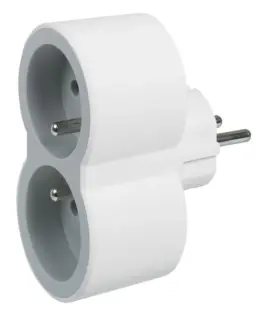 Alternative view of Legrand Connector 2x2P+Z B/S 049431
