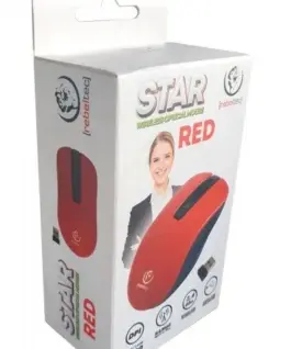 Rebeltec Optical wireless мишка STAR червен