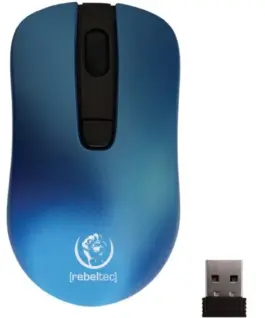 Rebeltec Optical wireless мишка Rebeltec STAR blue