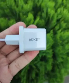 AUKEY Mini зарядно PA-F5 OEM бял 1xUSB-C 20W PD Power Delivery