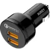 AUKEY CC-T8 ultra-fast зарядно за кола 2xUSB 3.0 6A 36W + micro USB кабел 1m