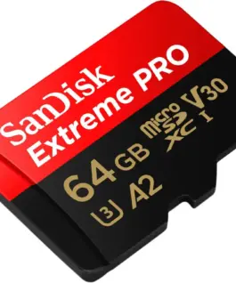 Alternative view of SanDisk Extreme Pro microSDXC 64GB 200/90 MB/s A2 V30