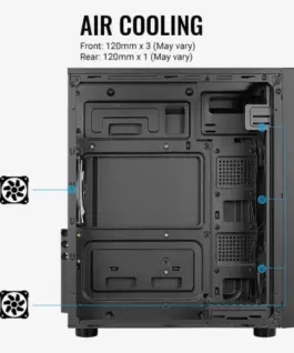 AeroCool Case Glider Acrylic Mid Tower