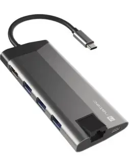 Natec Multi Port Fowler Plus USB-C PD 3x USB 3.0