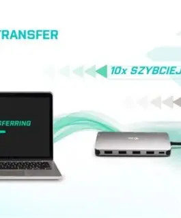 i-tec Docking Station USB 3.0/USB-C/Thunderbolt 3x Display Metal Nano Dock LAN +Power Delivery
