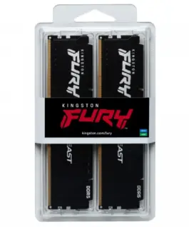 Alternative view of Kingston памет DDR5 Fury Beast 32GB(2*16GB)/5600 CL36 черен EXPO