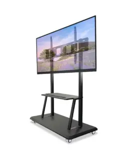 Techly Mobile TV stand 55-150 inches 150kg