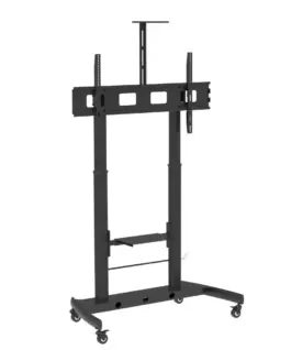 Alternative view of Techly Mobile TV stand for 52-110 inches, 120 kg or for an interactive board