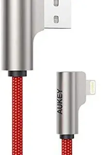 AUKEY AUKEY CB-AL01 червен OEM U SB - Lightning Nylon Ca