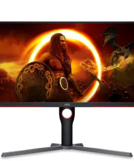 AOC Monitor 245 inches 25G3ZM/BK VA 240Hz HDMIx2 DPx2 Pivot