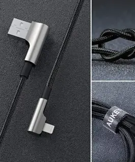 AUKEY AUKEY CB-AL01 черен OEM USB – Lightning Nylon C
