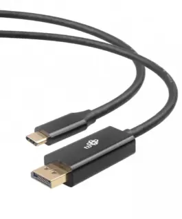 TB USB C – Displayport кабел 2m черен